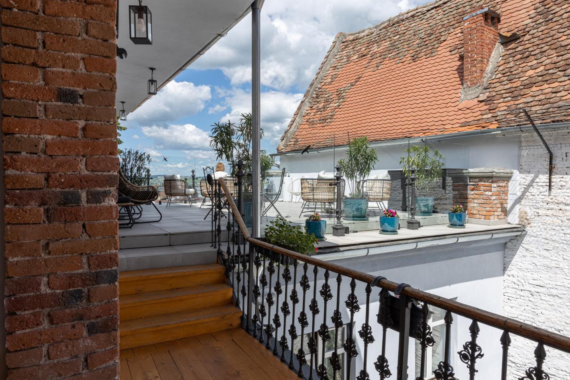 Bed and Breakfast Magister Seven Hermannstadt Exterior foto